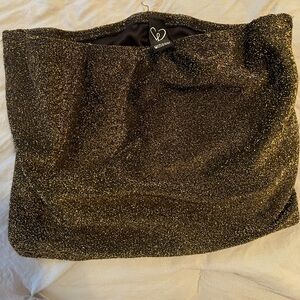 Windsor sparkly tube crop top, size S